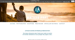 Desktop Screenshot of mathieuprat.com